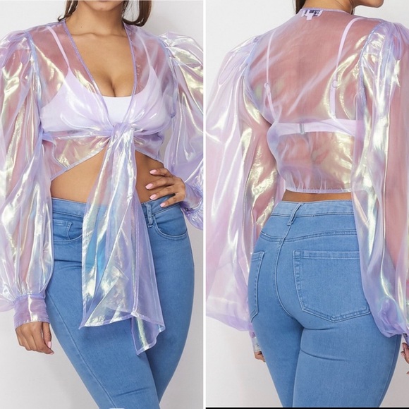 Tops - Lavender & Lustrous Top